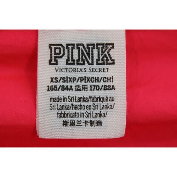 Victoria's Secret VS PINK Light Weight Hoodie Anorak Jacket Gray Pocket XS/S - Picture 11 of 11
